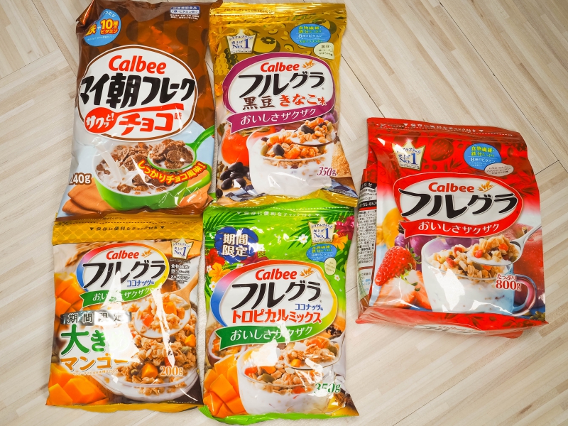 日本囤貨｜薯條三兄弟同家出品 Calbee 水果穀物麥片，給你早晨 100 分的活力